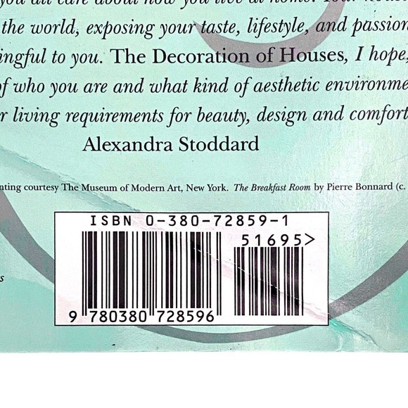The Decoration of Houses: A Definitive Guide to Making… (2002 Paperback) Signed - Picture 4 of 6